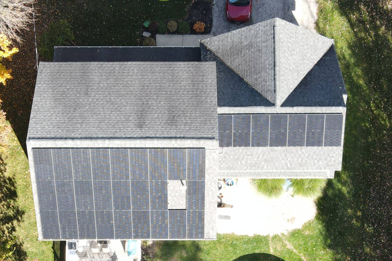 Solar roof